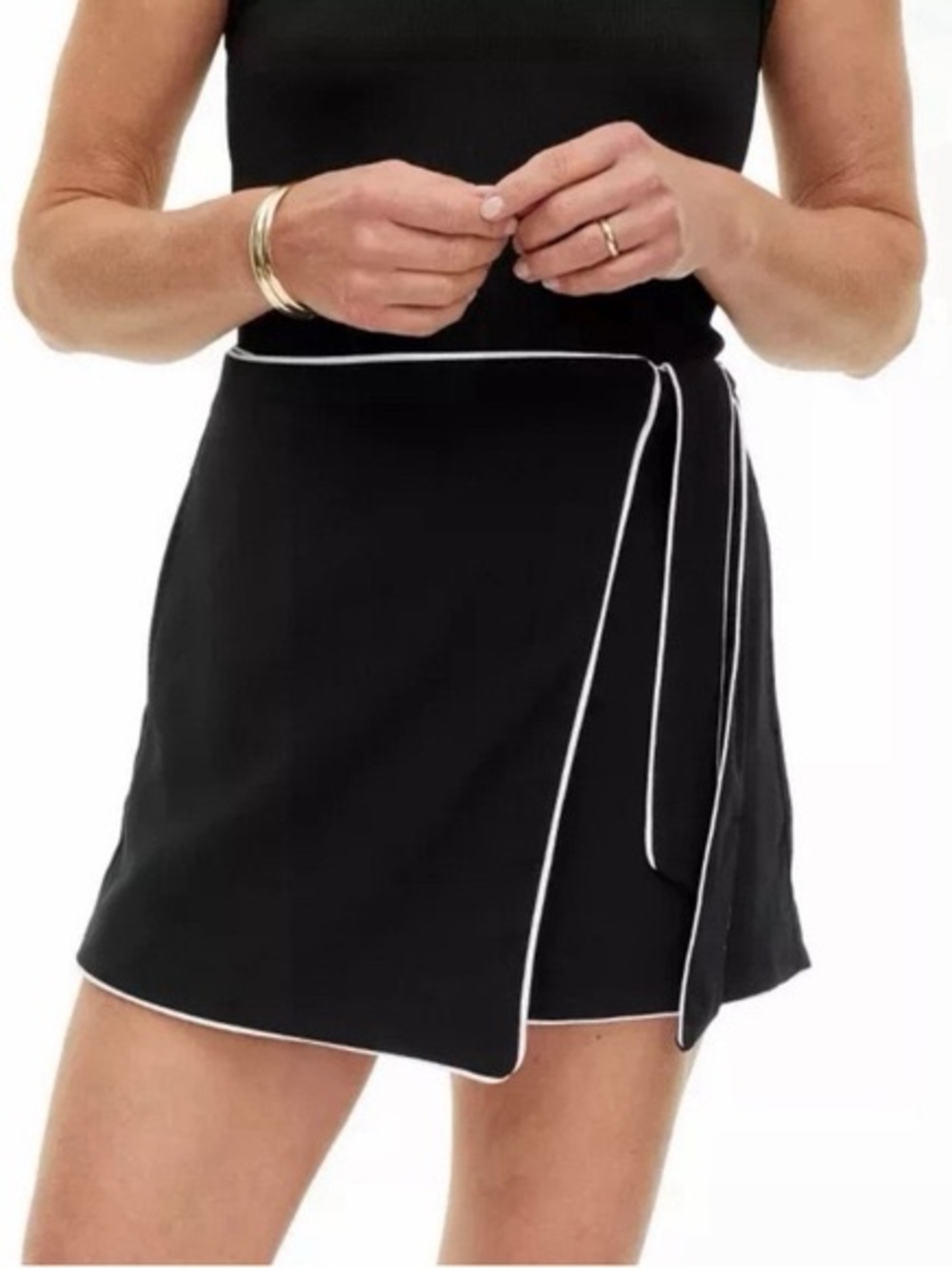 NWT Diane Von Furstenburg for Target Side Wrap Mini Skort, Size XS, DVF x Target